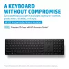 HP 455 Programmable Wireless Keyboard, Full-size (100%), Wireless, RF Wireless, Membrane, Black