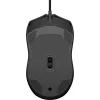 HP Wired Mouse 100, Ambidextrous, Optical, USB Type-A, 1600 DPI, Black