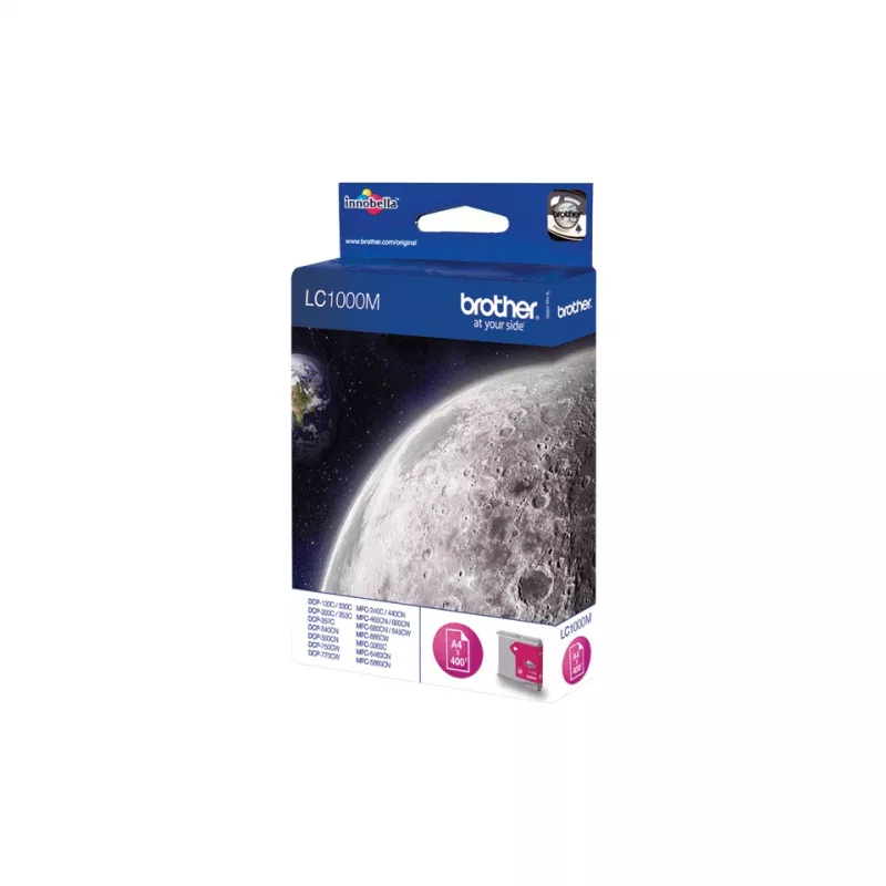 Brother LC1000M ink cartridge 1 pc(s) Original Magenta
