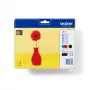 Brother LC121VALBP ink cartridge 4 pc(s) Original Black, Cyan, Magenta, Yellow