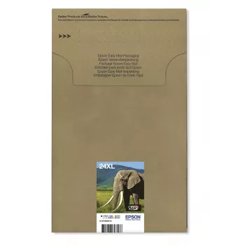 Epson Multipack 6-colours 24XL EasyMail, Black, Cyan, Light Cyan, Magenta, Light magenta, Yellow, Epson, High (XL) Yield, 10 ml, 8.7 ml, 55.7 ml