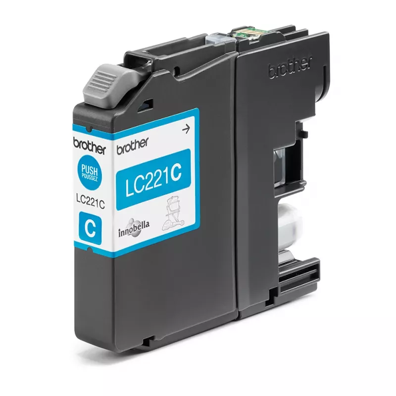 Cartridge Brother LC-221C Blue Ink 260 pages DCPJ562DW MFCJ480DW