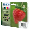 Epson Strawberry Multipack 4-colours 29XL Claria Home Ink, Black, Cyan, Magenta, Yellow, 11.3 ml, 6.4 ml, 1 pc(s), 470 pages, Multi pack