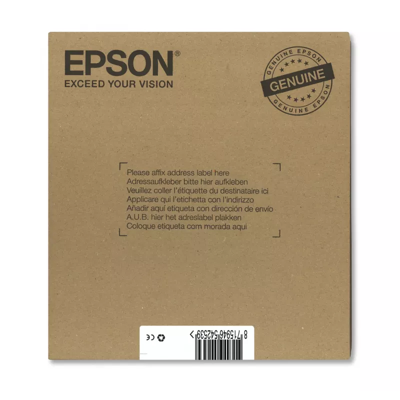 Inkjet multipack ink cartridges Epson Fox T128 EasyMail — 4 colours (Black 5.9 ml; Cyan/Magenta/Yellow 3.5 ml)