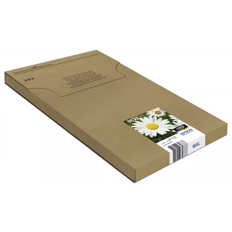 Epson Daisy Multipack 4-colours 18XL EasyMail, High (XL) Yield, Black, Cyan, Magenta, Yellow, 11.5 ml, 6.6 ml, 1 pc(s), Multi pack