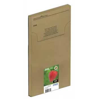 Epson Strawberry Multipack 4-colours 29XL EasyMail, High (XL) Yield, Black, Cyan, Magenta, Yellow, 11.3 ml, 6.4 ml, 1 pc(s), Multi pack