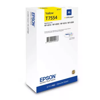 Epson WF-8xxx Series Ink Cartridge XL Yellow High Yield 4000 pages