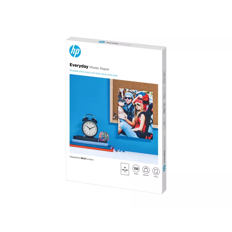 HP Everyday Photo Paper Glossy 200 g/m2 A4 (210 x 297 mm) 100 sheets