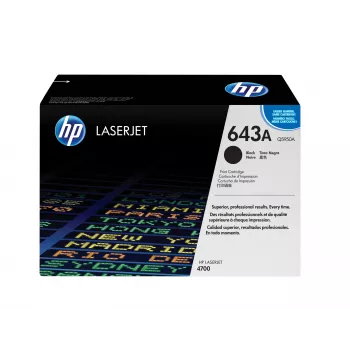 Toner Cartridge HP 643A Q5950A 13000 pages Black