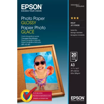 Photo Paper Glossy Epson C13S042536 A3 20 sheets