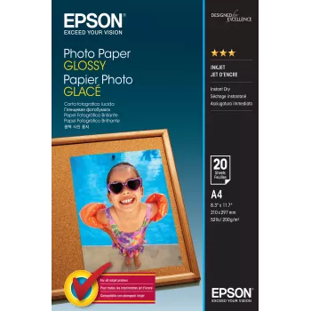 Photo Paper Glossy Epson C13S042538 A4 20 sheets