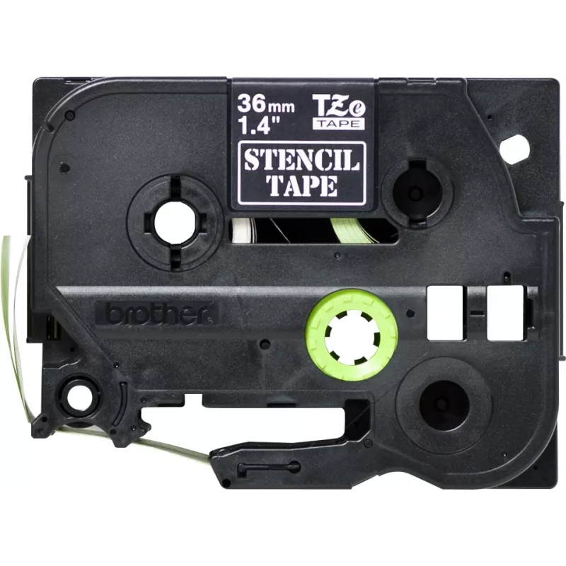Brother Stamp Stencil Tape, Black, Thermal transfer, China, 5 year(s), Brother, PT-3600, PT-9700PC, PT-9800PCN