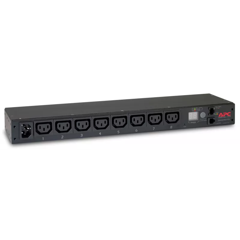 APC AP7820B power distribution unit (PDU) 8 AC outlet(s) 0U/1U Black