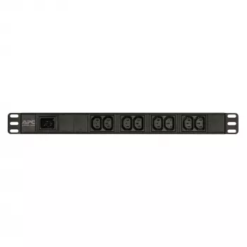 APC Easy Rack PDU, Basic, 1U, 1 Phase, 3.7kW, 230V, 16A, 8 x C13 outlets, IEC60320 C20 inlet