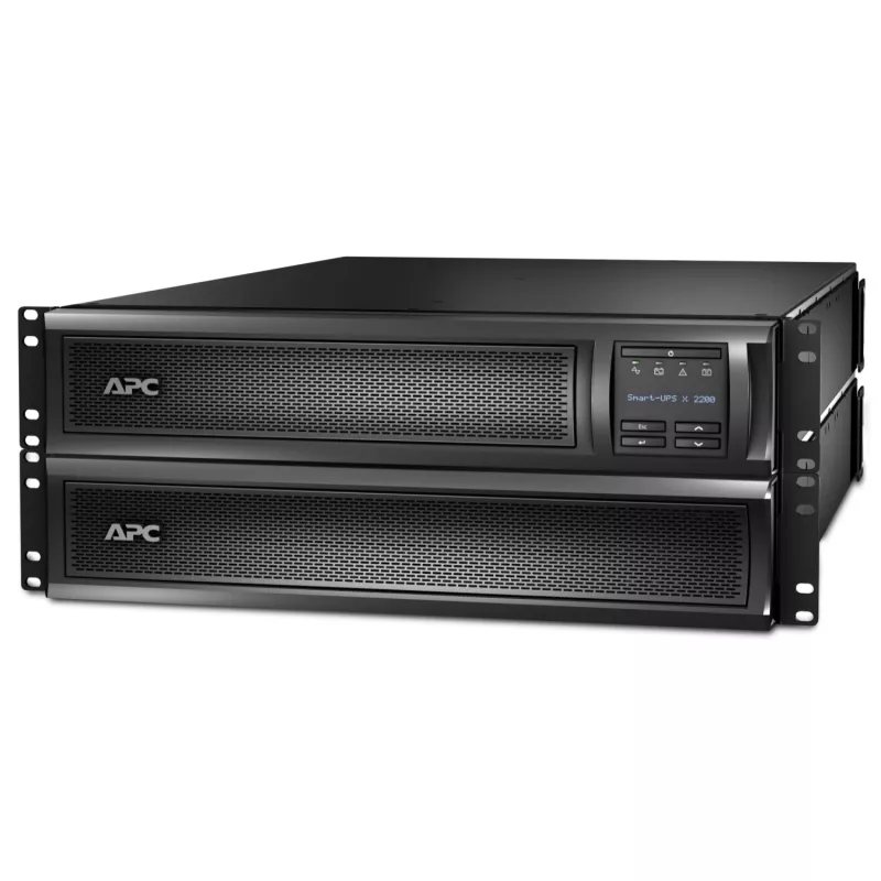 APC Smart-UPS X SMX2200RMHV2U - 2200VA, 8x C13 + 1x C19 outlet, USB, expandable runtime