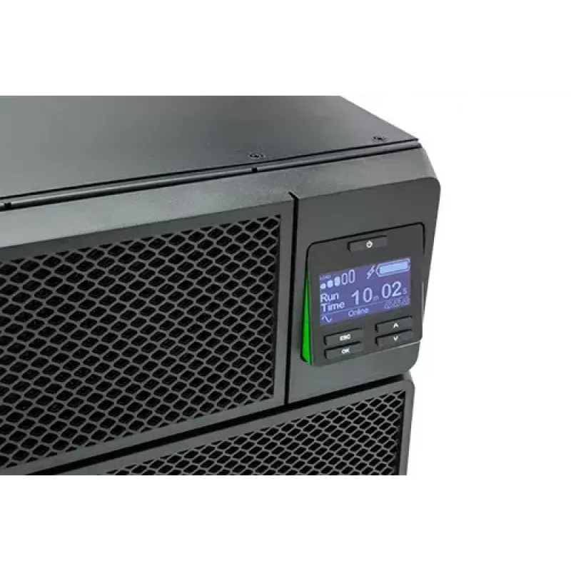 APC Smart-UPS On-Line SRT8KRMXLI - 8kW/VA, 6x C13 + 4x C19 + hardwire 1phase output, rack mountable, Embedded NMC