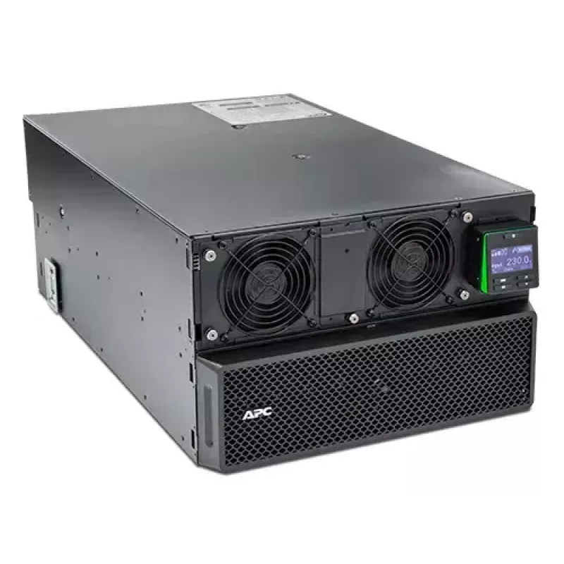 APC Smart-UPS On-Line SRT8KRMXLI - 8kW/VA, 6x C13 + 4x C19 + hardwire 1phase output, rack mountable, Embedded NMC