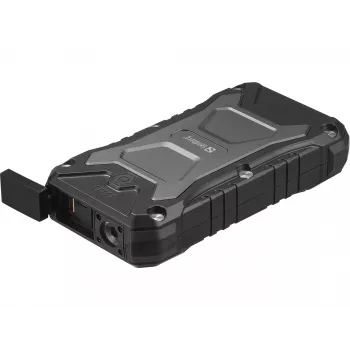 Sandberg Survivor Powerbank 20000 PD30W, 20000 mAh, Wireless charging, Black
