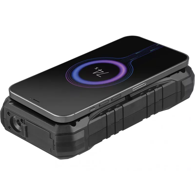 Sandberg Survivor Powerbank 20000 PD30W, 20000 mAh, Wireless charging, Black