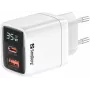 Charger Sandberg 2in1 1xUSB-C 1xUSB 35W Indoor AC Universal