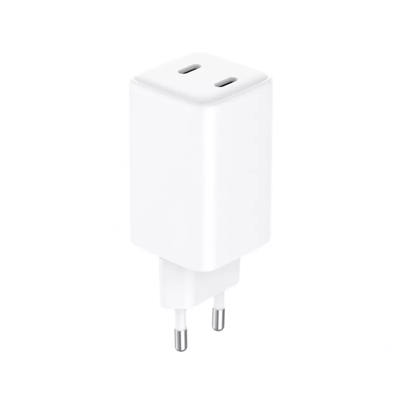 Sandberg AC Charger Dual USB-C PD65W EU, Indoor, AC, 20 V, 3.25 A, White