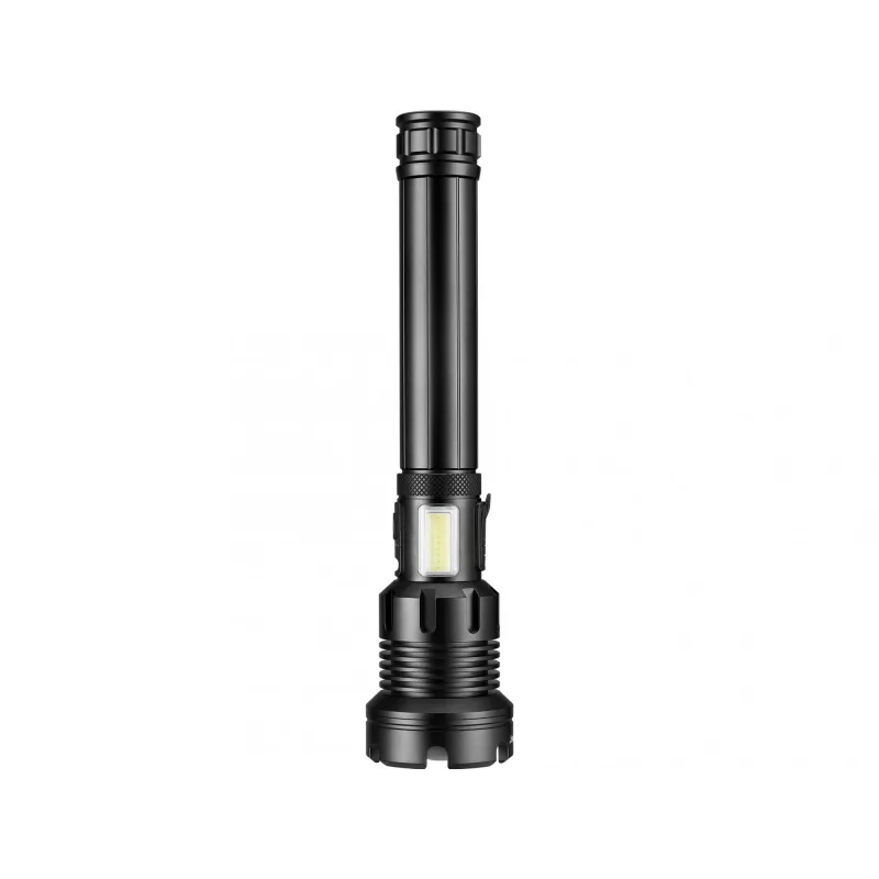 Sandberg Survivor 7in1 Torch Powerbank 10000, Hand flashlight, Black, Aluminium, LED, 2 lamp(s), 500 lm