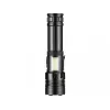 Sandberg Survivor 7in1 Torch Powerbank 5000, Hand flashlight, Black, Aluminium, LED, 2 lamp(s), 200 lm