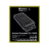 Sandberg Survivor Powerbank 7in1 76800, 76800 mAh, Lithium-Ion (Li-Ion), Wireless charging, 3.6 V, Black