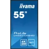 iiyama LH5541UHS-B2 Signage Display Kiosk design 138.7 cm (54.6 inch) LCD 500 cd/m² 4K Ultra HD Black Built-in processor 24/7