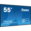 iiyama LH5541UHS-B2 Signage Display Kiosk design 138.7 cm (54.6 inch) LCD 500 cd/m² 4K Ultra HD Black Built-in processor 24/7