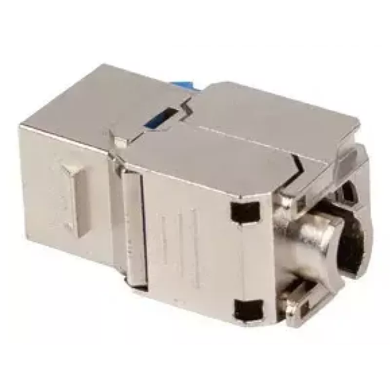 Keystone Module Lanberg KSF6-4000 Flat RJ-45 Connector Blue Silver