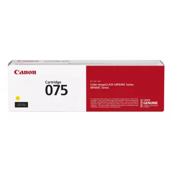 Canon 075 toner cartridge 1 pc(s) Original Yellow