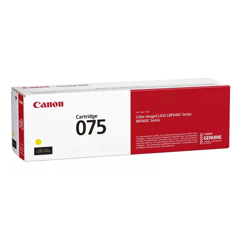 Canon 075 toner cartridge 1 pc(s) Original Yellow