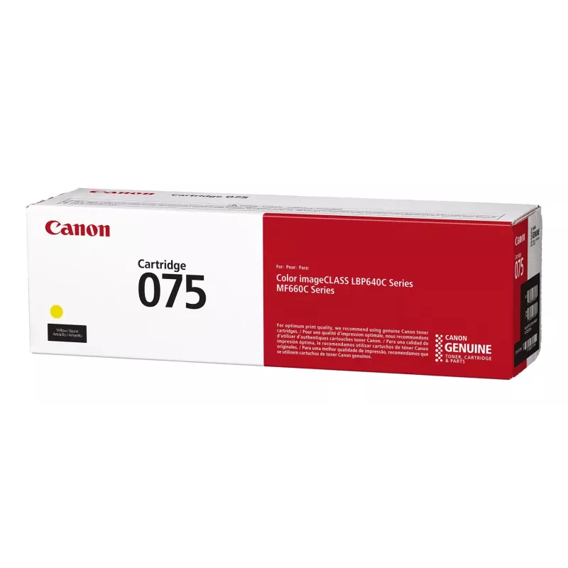 Canon 075 toner cartridge 1 pc(s) Original Yellow