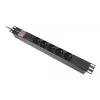 PDU Lanberg PDU-05E-0200-BK 5 AC outlets 1U Black
