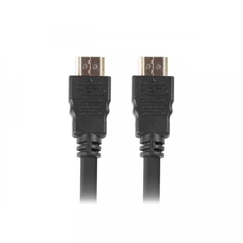 HDMI cable LANBERG CA-HDMI-11CC-0005-BK 0.5 m, HDMI Type A male–male, HDMI 1.4, 10.2 Gbit/s, black