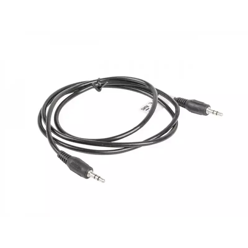 Audio cable LANBERG 3.5mm male–male 1.2 m Black