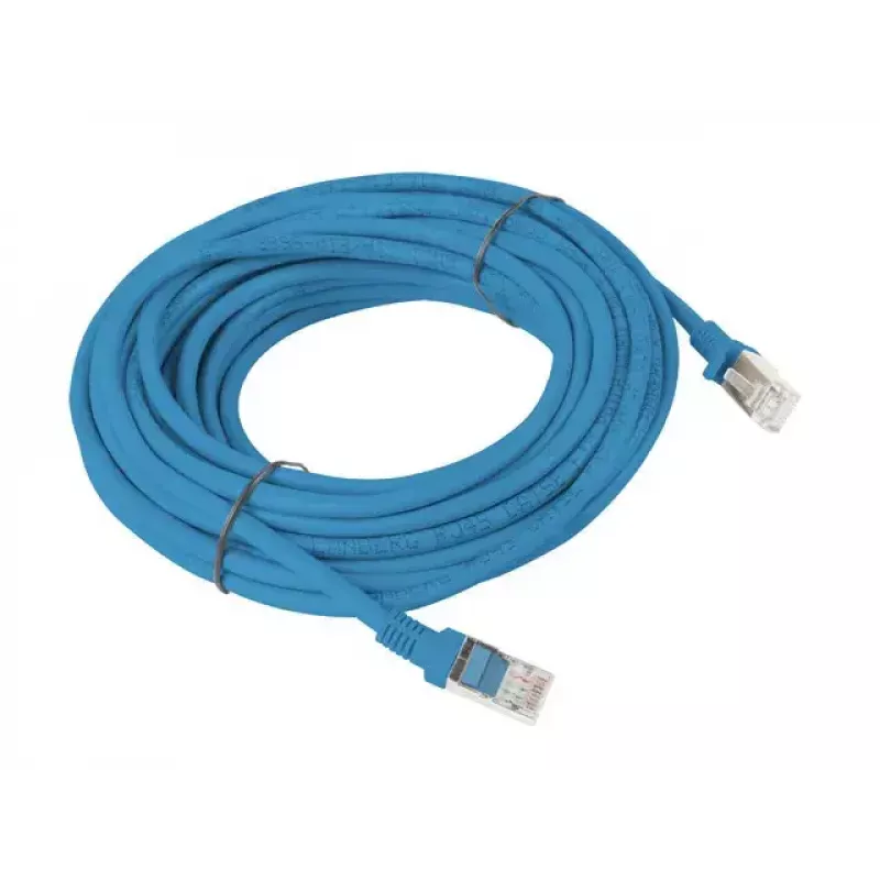 Network patch cable LANBERG Cat5e U/UTP 30 m RJ-45 to RJ-45 Blue