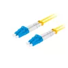 Fibre optic cable LANBERG FO-LULU-SD11-0020-YE, 2 m, G.657.A1, LC–LC, yellow