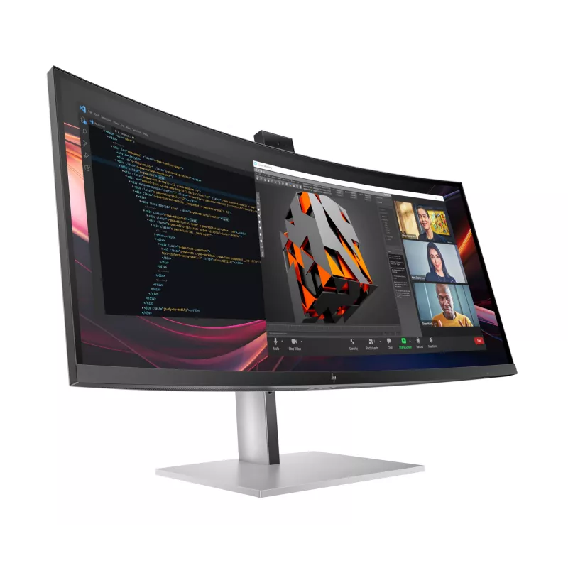 HP Series 7 Pro 34 inch WQHD Conferencing Monitor - 734pm PVC Free