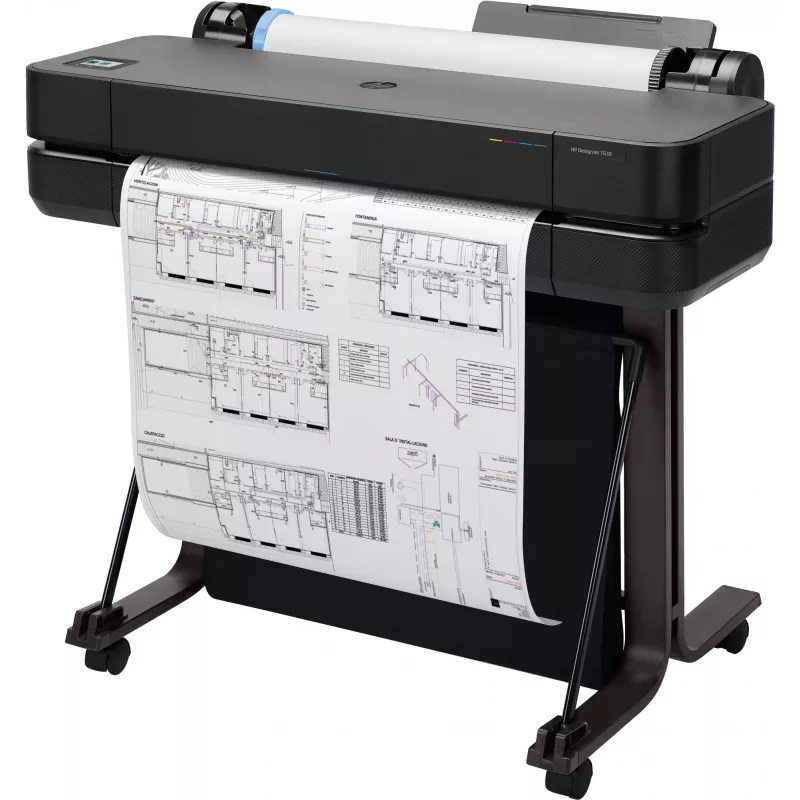 HP Designjet T630 24-in Printer 2025 edition, Thermal inkjet, 2400 x 1200 DPI, HP-GL/2, JPEG, HP-RTL, CALS G4, URF, Black, Cyan, Magenta, Yellow, 2400 x 1200 DPI, 76 pph