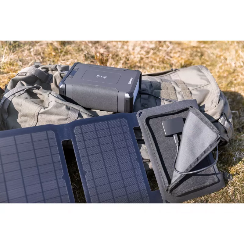 Sandberg Solar Charger 40W QC3.0+PD+DC, Outdoor, Solar, Black