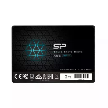 2.5 inch SATA III SSD Silicon Power SP004TBSS3A55S25 — 4 TB, 500/450 MB/s, 7 mm