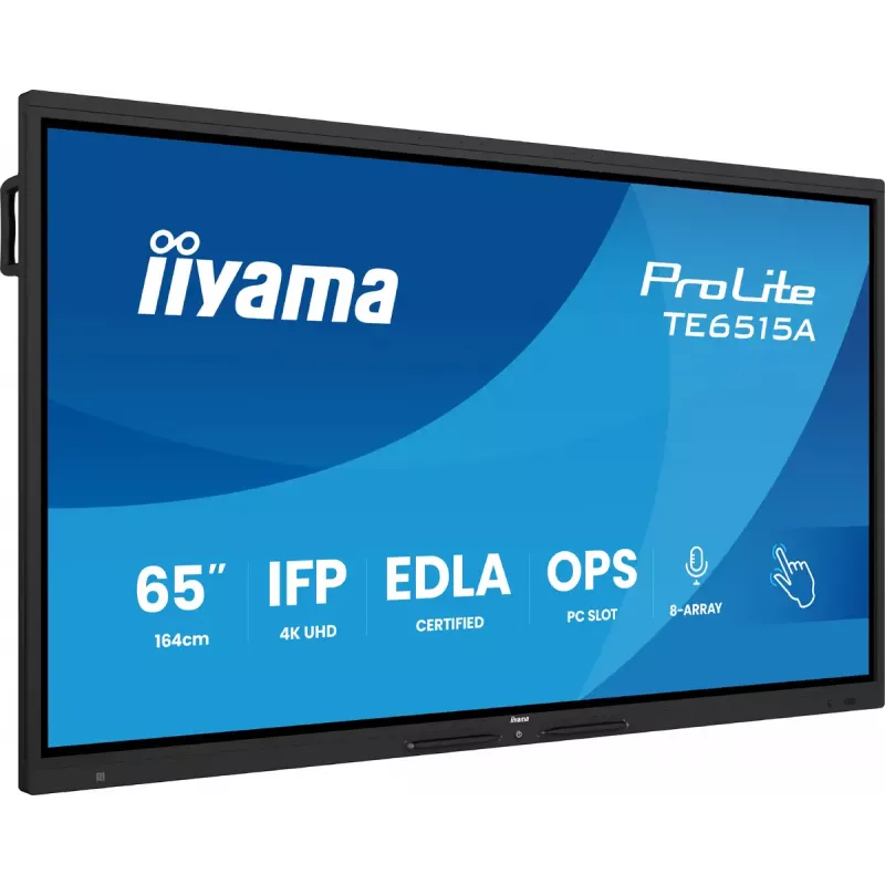 Monitor iiyama TE6515A-B1AG 65 inch 4K UHD Touchscreen Display