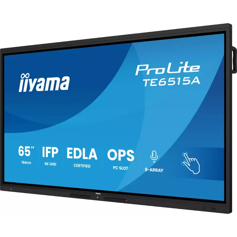 Monitor iiyama TE6515A-B1AG 65 inch 4K UHD Touchscreen Display