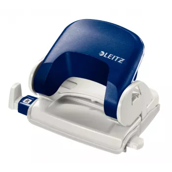 Leitz Hole Punch 5038 NeXXt, 2-hole 16 sheets, 16 sheets, Blue, Plastic, 8 cm, 5.5 mm, A5