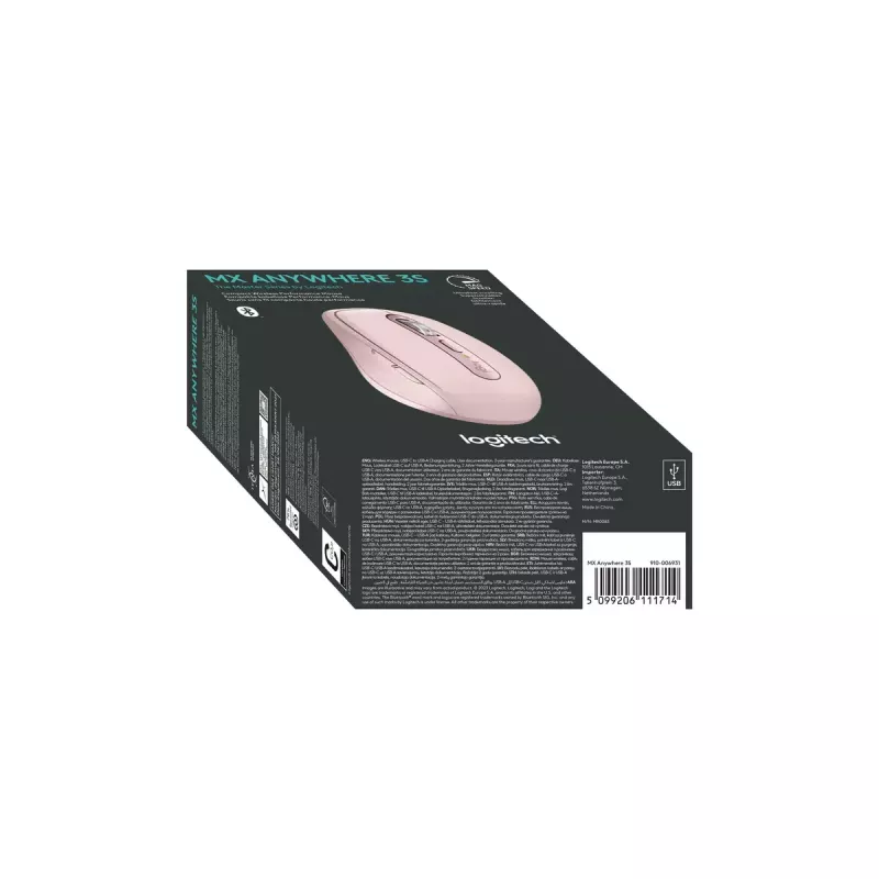Mouse Logitech MX 3S Pink USB Optical