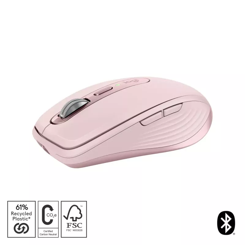 Mouse Logitech MX 3S Pink USB Optical