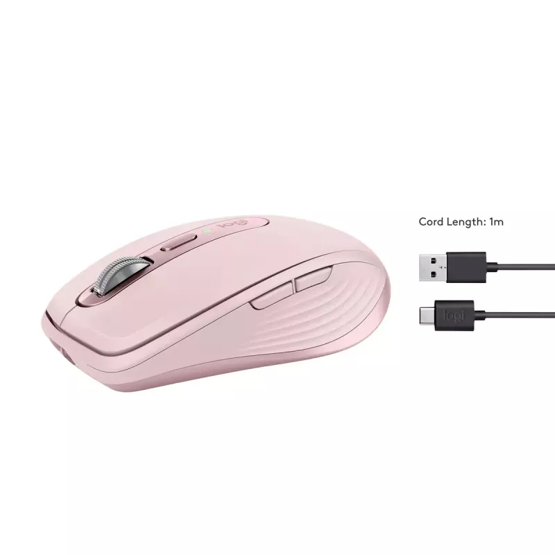 Mouse Logitech MX 3S Pink USB Optical