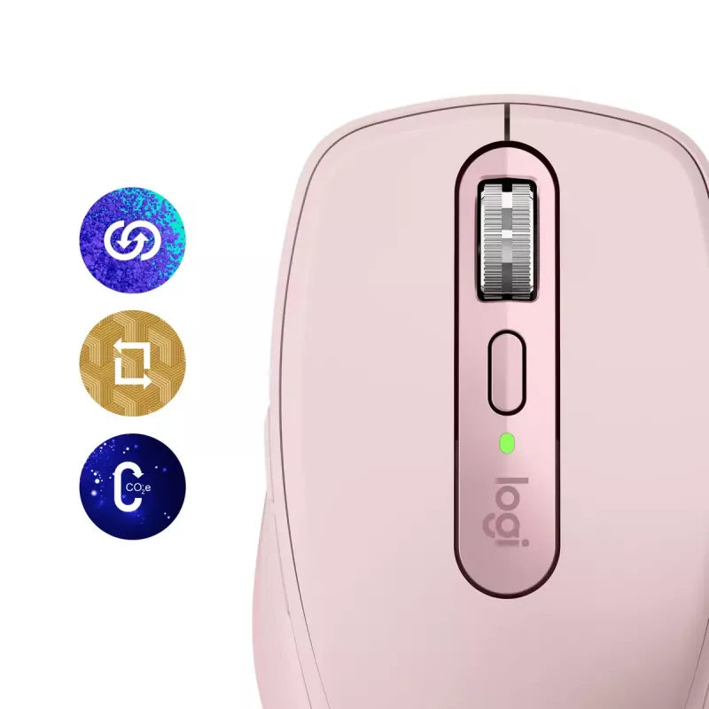 Mouse Logitech MX 3S Pink USB Optical